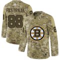 Wholesale Cheap Adidas Bruins #88 David Pastrnak Camo Authentic Stitched NHL Jersey