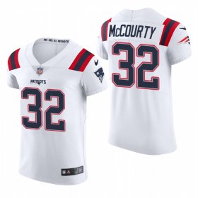 Cheap New England Patriots #32 Devin Mccourty Nike Men\'s White Team Color Men\'s Stitched NFL 2020 Vapor Untouchable Elite Jersey