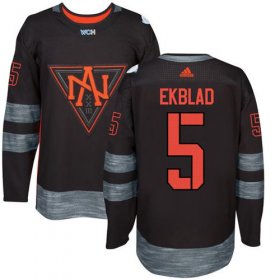 Wholesale Cheap Team North America #5 Aaron Ekblad Black 2016 World Cup Stitched NHL Jersey