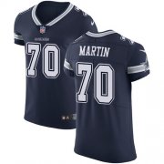 Wholesale Cheap Nike Cowboys #70 Zack Martin Navy Blue Team Color Men's Stitched NFL Vapor Untouchable Elite Jersey