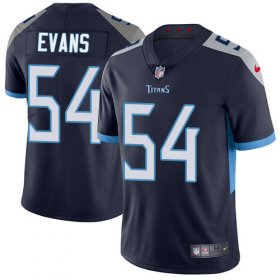 Wholesale Cheap Nike Titans #54 Rashaan Evans Navy Blue Team Color Men\'s Stitched NFL Vapor Untouchable Limited Jersey