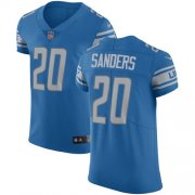 Wholesale Cheap Nike Lions #20 Barry Sanders Blue Team Color Men's Stitched NFL Vapor Untouchable Elite Jersey
