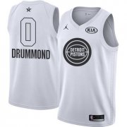 Wholesale Cheap Nike Pistons #0 Andre Drummond White NBA Jordan Swingman 2018 All-Star Game Jersey