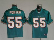 Wholesale Cheap Dolphins Joey Porter #55 Green Stitched NFL Jersey