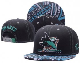 Wholesale Cheap NHL San Jose Sharks Stitched Snapback Hats 001