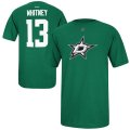 Wholesale Cheap Dallas Stars #13 Ray Whitney Reebok Name and Number Player T-Shirt Green