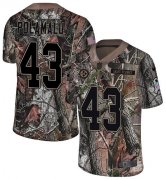 Wholesale Cheap Nike Steelers #43 Troy Polamalu Camo Men's Stitched NFL Limited Rush Realtree Jersey