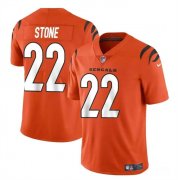 Cheap Men's Cincinnati Bengals #22 Geno Stone Orange Vapor Untouchable Limited Football Stitched Jersey