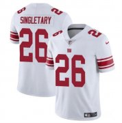 Cheap Men's New York Giants #26 Devin Singletary White Vapor Untouchable Limited Football Stitched Jersey