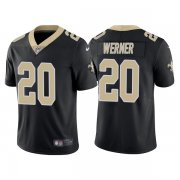 Wholesale Cheap Men's New Orleans Saints #20 Pete Werner Black Vapor Limited Stitched Jersey