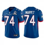 Wholesale Cheap Men's Tampa Bay Buccaneers #74 Ali Marpet 2022 NFC Royal Pro Bowl Stitched Jersey