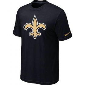 Wholesale Cheap Nike New Orleans Saints Sideline Legend Authentic Logo Dri-FIT NFL T-Shirt Black