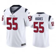 Wholesale Cheap Men's Houston Texans #55 Jerry Hughes White 2023 F.U.S.E Vapor Untouchable Stitched Football Jersey