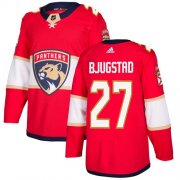 Wholesale Cheap Adidas Panthers #27 Nick Bjugstad Red Home Authentic Stitched NHL Jersey