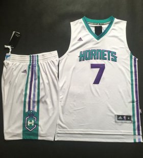Wholesale Cheap Hornets #7 Jeremy Lin White A Set Stitched NBA Jersey