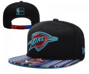 Wholesale Cheap NBA Oklahoma City Thunder Snapback Ajustable Cap Hat XDF 031