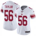Wholesale Cheap Nike Giants #56 Lawrence Taylor White Women's Stitched NFL Vapor Untouchable Limited Jersey