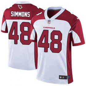 Wholesale Cheap Nike Cardinals #48 Isaiah Simmons White Men\'s Stitched NFL Vapor Untouchable Limited Jersey