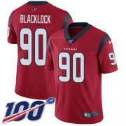 Wholesale Cheap Nike Texans #90 Ross Blacklock Red Alternate Men's Stitched NFL 100th Season Vapor Untouchable Limited Jersey