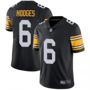 Wholesale Cheap Nike Steelers #6 Devlin Hodges Black Alternate Men's Stitched NFL Vapor Untouchable Limited Jersey