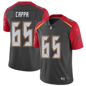 Wholesale Cheap Nike Buccaneers #65 Alex Cappa Gray Men\'s Stitched NFL Limited Inverted Legend Jersey