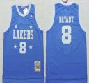 Wholesale Cheap Los Angeles Lakers #8 Kobe Bryant 2004-05 Light Blue Hardwood Classics Soul Swingman Throwback Jersey