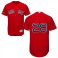 Wholesale Cheap Red Sox #28 J. D. Martinez Red Flexbase Authentic Collection 2018 World Series Champions Stitched MLB Jersey