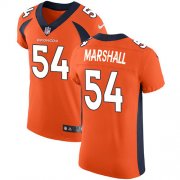 Wholesale Cheap Nike Broncos #54 Brandon Marshall Orange Team Color Men's Stitched NFL Vapor Untouchable Elite Jersey