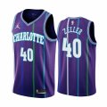 Wholesale Cheap Nike Hornets #40 Cody Zeller Purple 2019-20 Classic Edition Stitched NBA Jersey