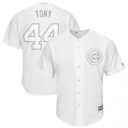 Wholesale Cheap Cubs #44 Anthony Rizzo White "Tony" Players Weekend Cool Base Stitched MLB Jersey