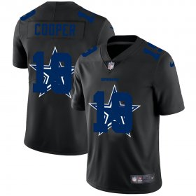 Wholesale Cheap Dallas Cowboys #19 Amari Cooper Men\'s Nike Team Logo Dual Overlap Limited NFL Jersey Black