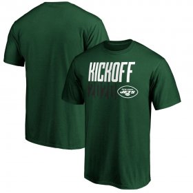Wholesale Cheap New York Jets Fanatics Branded Kickoff 2020 T-Shirt Green