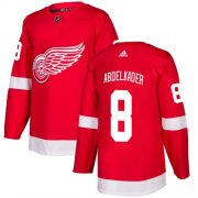 Wholesale Cheap Adidas Red Wings #8 Justin Abdelkader Red Home Authentic Stitched NHL Jersey