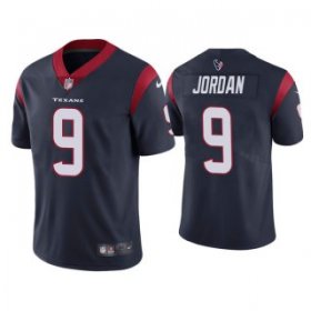 Wholesale Cheap Men\'s Navy Houston Texans #9 Brevin Jordan Vapor Untouchable Limited Stitched Jersey