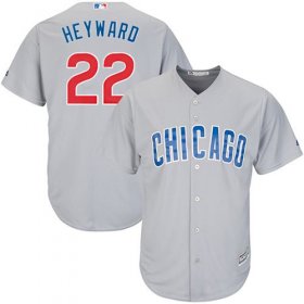 Wholesale Cheap Cubs #22 Jason Heyward Grey Road Stitched Youth MLB Jersey