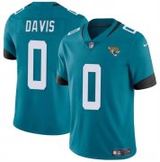 Cheap Men's Jacksonville Jaguars #0 Gabe Davis Teal Vapor Untouchable Limited Football Stitched Jersey