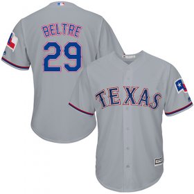Wholesale Cheap Rangers #29 Adrian Beltre Grey New Cool Base Stitched MLB Jersey