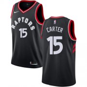 Cheap Youth Toronto Raptors #15 Vince Carter Black Basketball Swingman Statement Edition Jersey