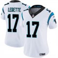 Cheap Women's Carolina Panthers #17 Xavier Legette White 2024 Draft Vapor Football Stitched Jersey