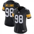 Wholesale Cheap Nike Steelers #98 Vince Williams Black Alternate Women's Stitched NFL Vapor Untouchable Limited Jersey