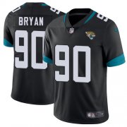 Wholesale Cheap Nike Jaguars #90 Taven Bryan Black Team Color Men's Stitched NFL Vapor Untouchable Limited Jersey
