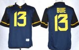 Wholesale Cheap West Virginia Mountaineers #13 Andrew Buie 2013 Navy Blue Limited Jersey