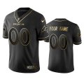 Wholesale Cheap Broncos Custom Men's Stitched NFL Vapor Untouchable Limited Black Golden Jersey
