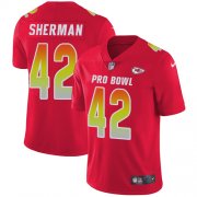 Wholesale Cheap Nike Chiefs #42 Anthony Sherman Red Men's Stitched NFL Limited AFC 2019 Pro Bowl Jersey