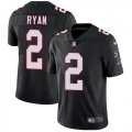 Wholesale Cheap Nike Falcons #2 Matt Ryan Black Alternate Youth Stitched NFL Vapor Untouchable Limited Jersey