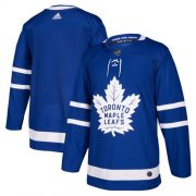Wholesale Cheap Adidas Maple Leafs Blank Blue Home Authentic Stitched NHL Jersey