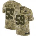 Wholesale Cheap Nike Panthers #59 Luke Kuechly Camo Men's Stitched NFL Limited 2018 Salute To Service Jersey