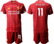 Wholesale Cheap Liverpool #11 M.Salah Red Home Soccer Club Jersey