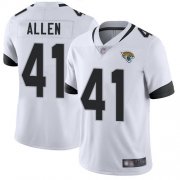 Wholesale Cheap Nike Jaguars #41 Josh Allen White Men's Stitched NFL Vapor Untouchable Limited Jersey