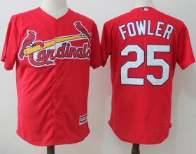 Wholesale Cheap Cardinals #25 Dexter Fowler Red New Cool Base Stitched MLB Jersey
